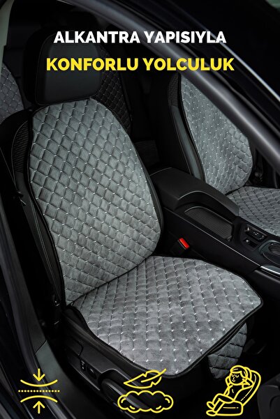 la casa 4 PIECE AUTO SEAT CUSHION ALKANTARA (FAȚĂ 2 BĂRSE)