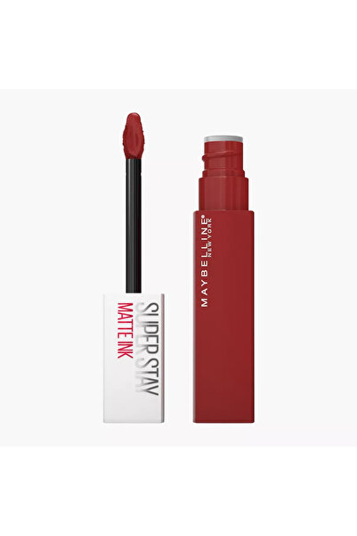 Maybelline New York أحمر شفاه سائل سوبر ستاي مات إنك، 335 هاسلر، أحمر