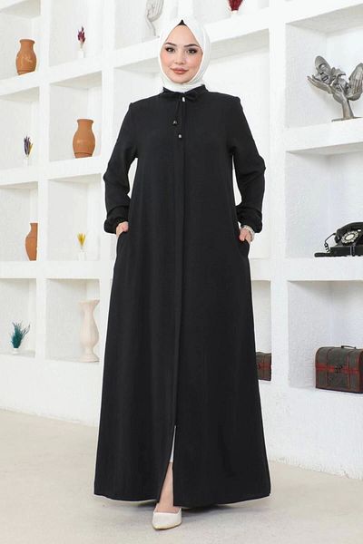 Neva Style Casual Front Ferace with Placket