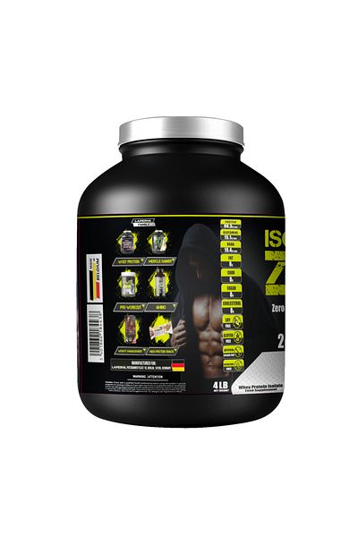 Laperva Iso Triple Zero Next Generation Whey Protein, Belgian Vanilla, 4 LB