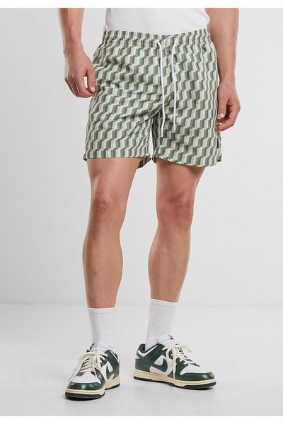 Urban Classics Herren Pattern Swim Shorts