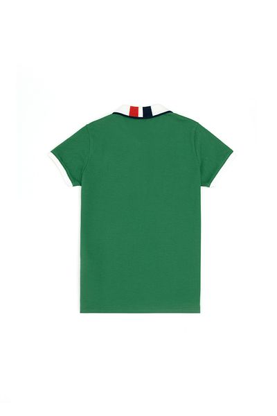 U.S. Polo Assn. Tricou de bază cu gât polo pentru băiat 1792268
