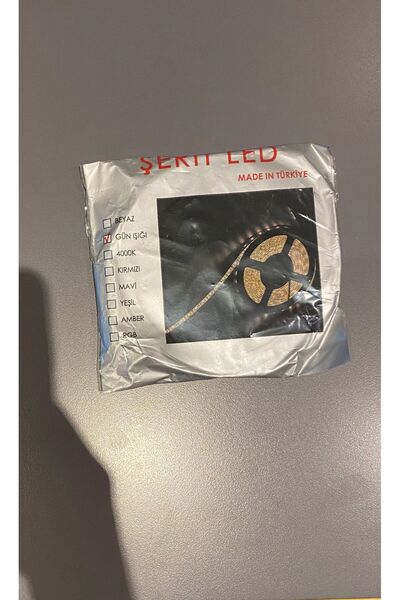 haelight 12V Yapışkanlı 10 Metre İç Mekan Şerit Led BEYAZ IŞIK