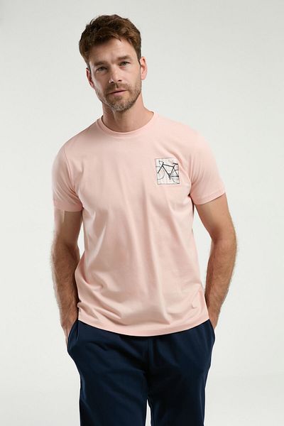 Arnetta Men's Pink Bermuda Suit