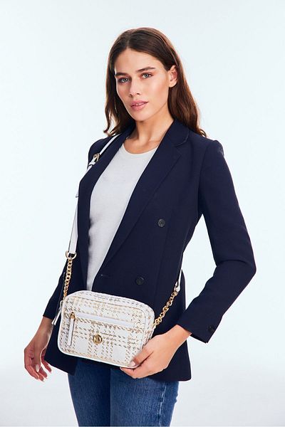 U.S. Polo Assn. Us8531 Model White Women's Messenger Bag - Online Exclusive