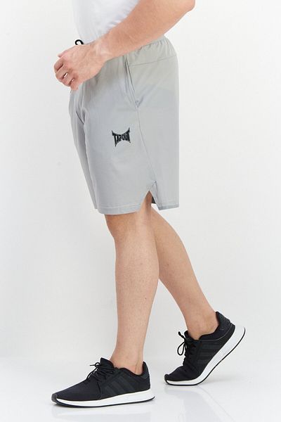 Tapout Men Sportswear Fit Training Shorts, Light Grey
