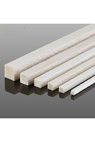 iAhşap 2x4x200 cm Silinmiş (2 Adet) Kavak Kereste Ahşap Çıta