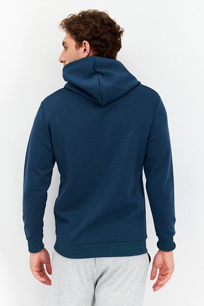 Nordland Men Sportswear Fit Long Sleeve Outdoor Hoodie, Teal Blue