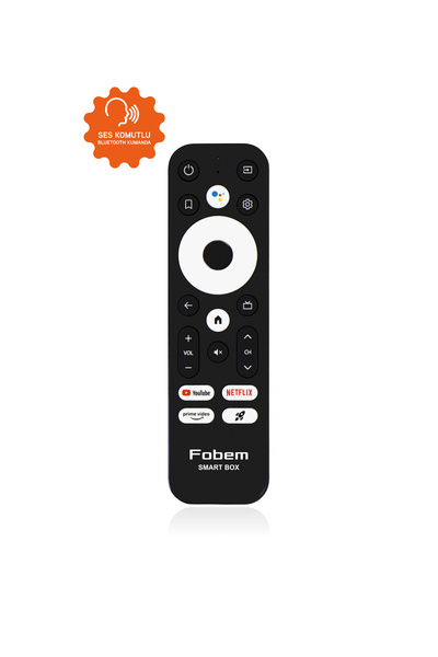 FOBEM Vision PRO 6K Android TV Box Medya Oynatıcı - Sesli Komut Bluetooth Wi-Fi  4 GB Ram 64 GB Hafıza