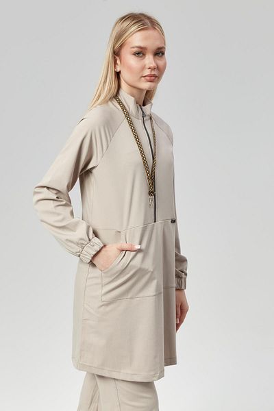Çatı Medikal Extreme Cool Modest - Tricou chirurgical premium din Lycra bidirecțional pentru Doctor și Asistentă (FEMEIE),