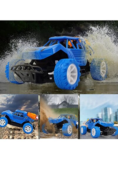 dekantoys Uzaktan Kumandalı Şarjlı Duman Atan Işıklı Araba, Duman Çıkaran Oyuncak Araba 20 Cm