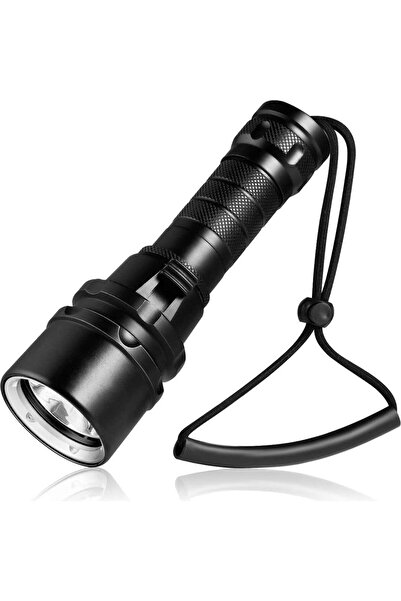 valkyrie Şarjlı Profesyonel Su Altı Dalış Feneri Yüksek Aydınlatma Su Geçirme...