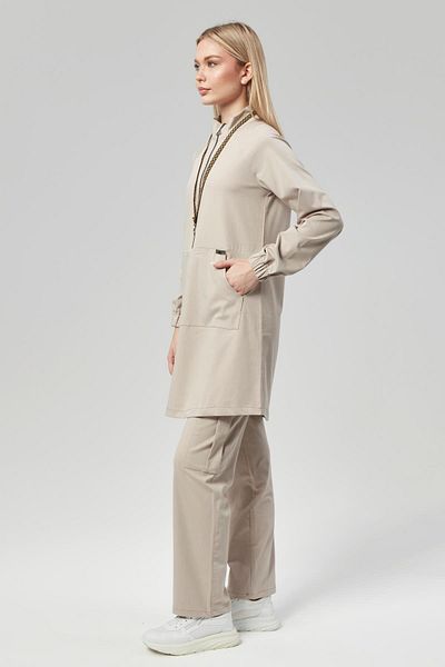 Çatı Medikal Extreme Cool Modest - Tricou chirurgical premium din Lycra bidirecțional pentru Doctor și Asistentă (FEMEIE),