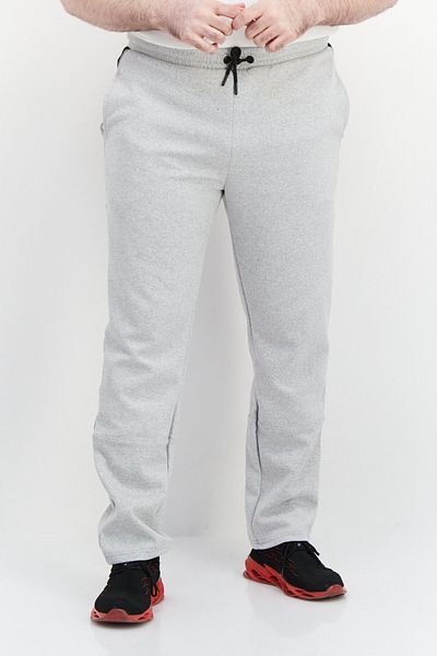 RBX Men Sportswear Fit Brand Logo Training Sweatpants, Grey