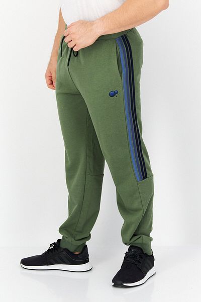 Ocean Pacific Men Regular Fit Embroidered Logo Jogger Pants, Tea Olive