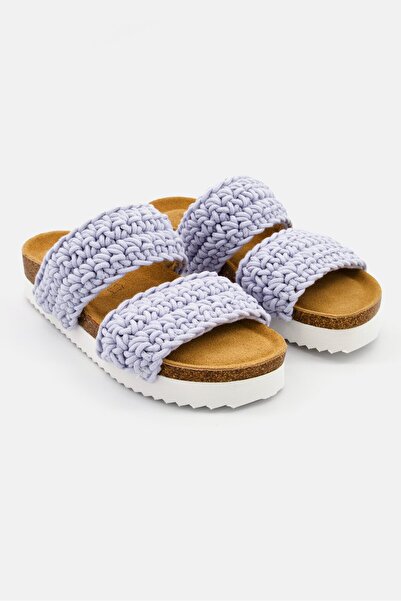 XOXO صندل نسائي كاجوال مفتوح الأصابع، لون لافندر فاتح