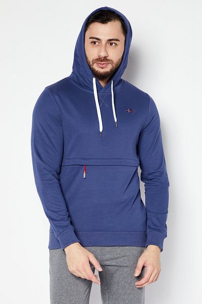Nordland Men Sportswear Fit Outdoor Sweatshirt, Steel Blue