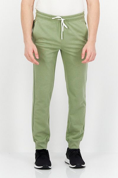 RBX Men Sportswear Fit Training Sweatpants, Olive