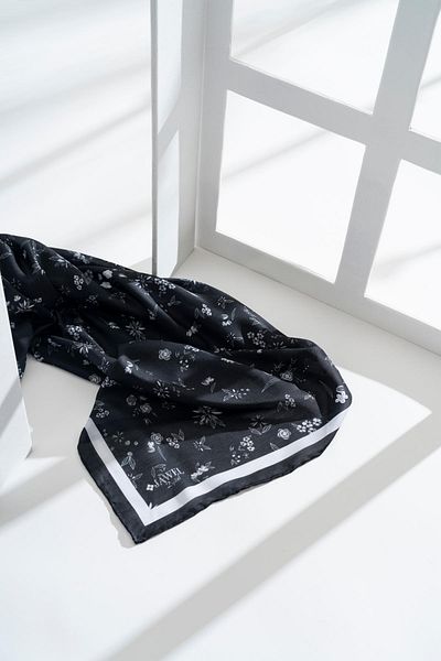 JAWEL Digital Printed Women's Floral Patterned Soft Scarf