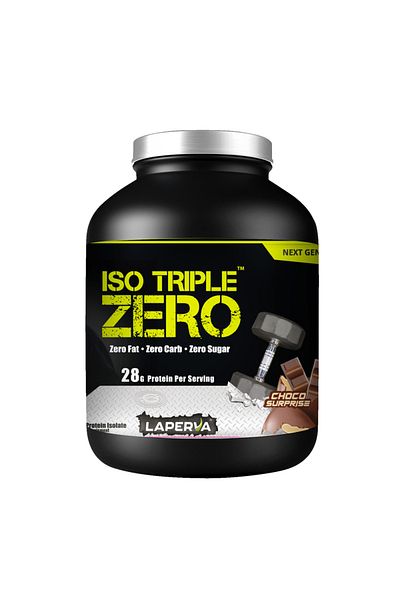 Laperva بروتين مصل اللبن Iso Triple Zero Next Generation، نكهة الشوكولاتة، 2 رطل