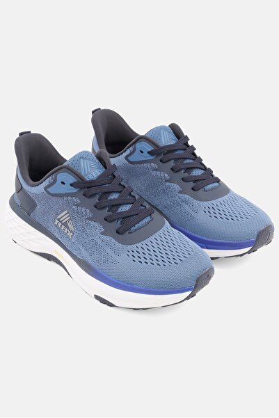 RBX Men Lace Up Closed Toe Sports Shoes, Blue