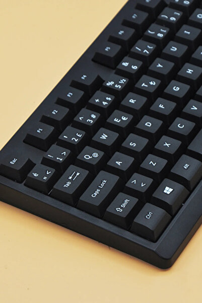 ATAsoft ELEKTRONİK Since 2021 Kare Zarif Dizayn 104 Tuş 2.4ghz Kablosuz Q Klavye Ve Mouse Seti Siyah