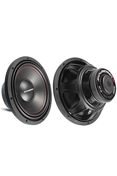 MELFSHOP SX-RT12 Oto Bass Subwoofer 30cm 1500 Watt Siyah 1 Adet