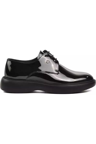 Pierre Cardin 70914 Ανδρικά παπούτσια με ελαφριά σόλα από λουστρίνι Poly Black