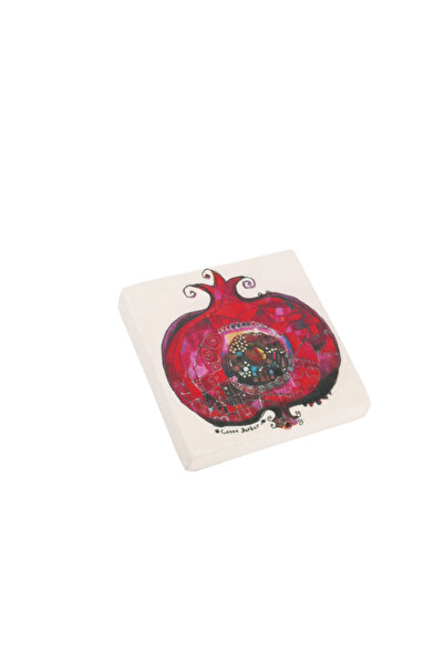 Biggdesign Pomegranate Stone Coaster by Canan Barber