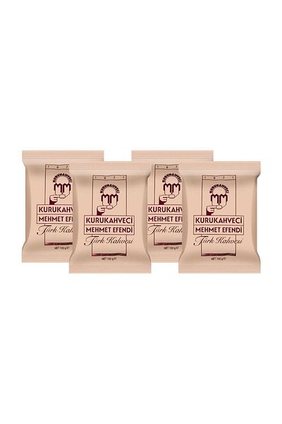 Mehmet Efendi Turkish Coffee 100Gr - 4 Pieces