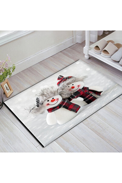 PRINTOPIA ALCADİZAYN YENİYIL YILBAŞI SEVİMLİ KARDAN ADAMLAR DESEN MODERN DEKO...