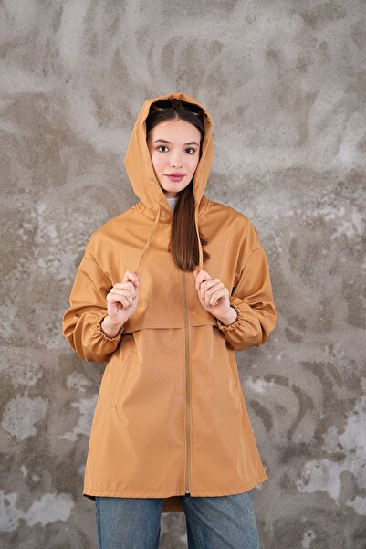 katalya Жіночий плащ із застібкою-блискавкою - Taba