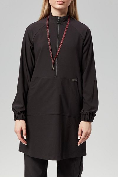 Çatı Medikal Extreme Cool Modest - Tricou chirurgical premium din Lycra bidirecțional pentru Doctor și Asistentă (FEMEIE),