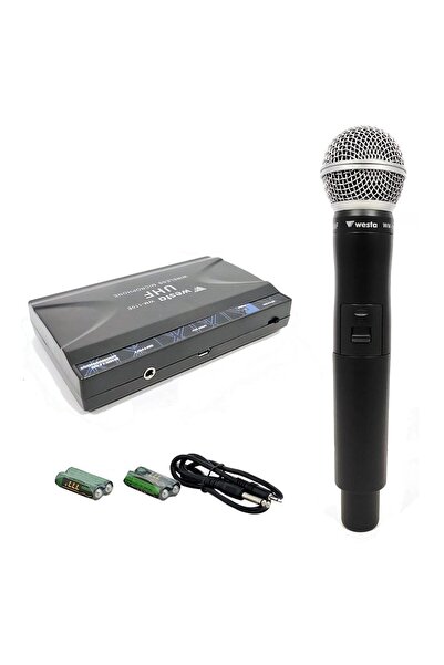 Genel Markalar Uhf Kablosuz El Mikrofonu Wm-110E