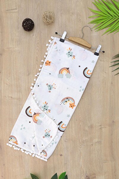 Sitilin بطانية قماط من الموسلين مزدوجة الطبقات للأطفال البنات والأولاد STL6907