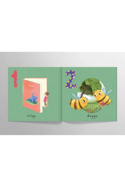 Ketebe Sayılar - Eğitici Öğretici Bebek Kitabı