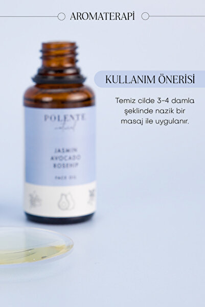 Polente Natural Yasemin & Kuşburnu Eşitleyici Yüz Yağı (30 ML)