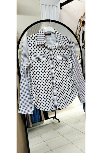 Serra Polka Dot Buttoned Shirt