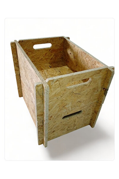 narım Taşıma Kasası Takım Sandığı Çok Amaçlı 11 mm OSB 50x40x30 cm demonte