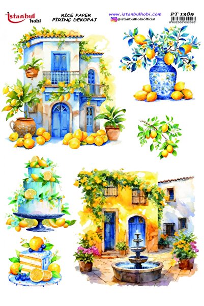 Hayalsanat PİRİNÇ DEKOPAJ PT1389