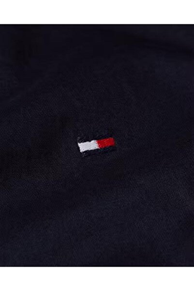 Tommy Hilfiger Erkek Lacivert Core Flex Gömlek