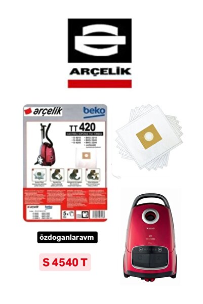 Dogant كيس غبار هيبا للمكنسة الكهربائية Arçelik مع 10 مرشحات للمحرك