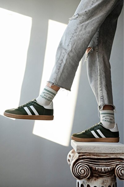 MUGGO Gordon Unisex Ortopedik Günlük Garantili Bağcıklı Yürüyüş Koşu Sneaker Spor Ayakkabı
