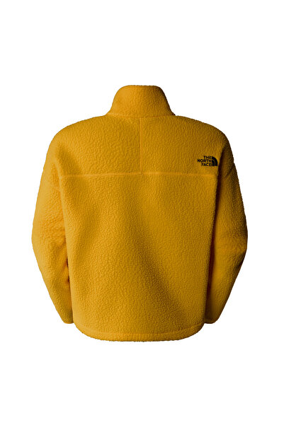THE NORTH FACE W CROP HIGH PILE Sarı Kadın Polar