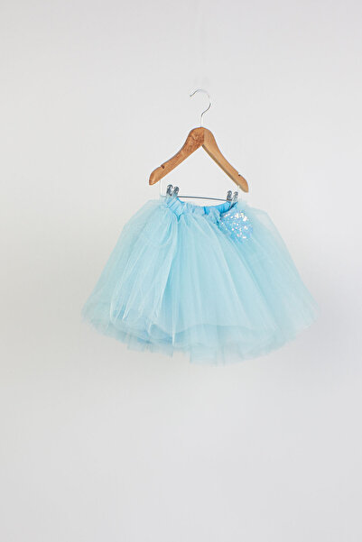 DUCA Fluffy Christmas Tutu Skirt with Led Fairy Lights and Bow -New Year