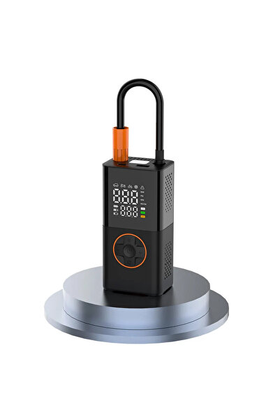 Enshall Yeni 3600 mAh Şarjlı Hava Pompası Araç Lastik, Bisiklet, Top Şişirme Oto Hava Kompresörü