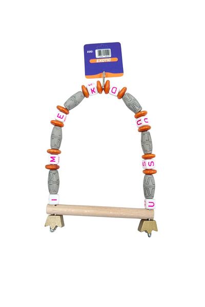 Ans Hanging Budgie - Swing and Perch Set