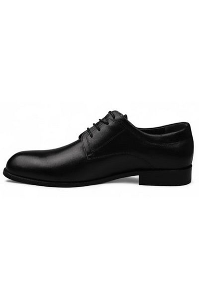 Pierre Cardin 120320, Μαύρα ανδρικά παπούτσια με σόλα Neolit