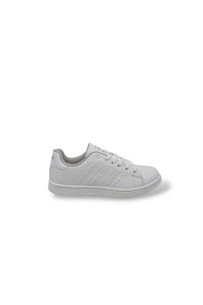 Jump 15306 Pantofi sport albi cu talpă Memoy pentru femei