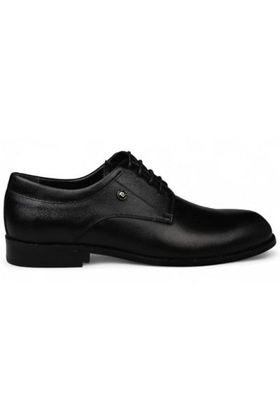 Pierre Cardin 120320, Μαύρα ανδρικά παπούτσια με σόλα Neolit